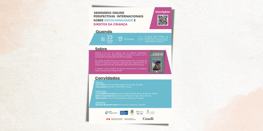 Webinar: Perspectivas internacionais sobre decolonialidade e direitos da criança